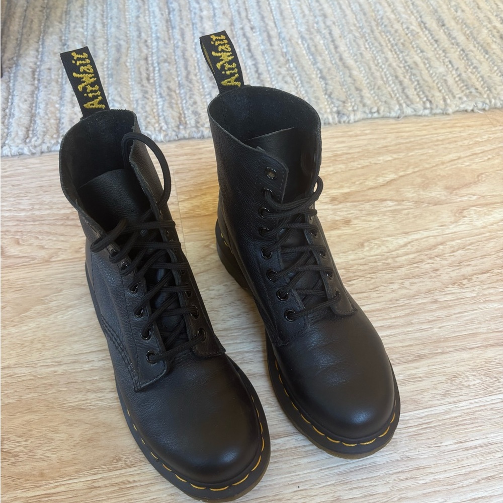 Dr. Martens Black Combat Boots